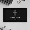 Search for priest business cards Elegant