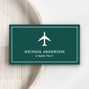 Search for airplane business cards Aeroplane