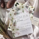 Search for poinsettia flower invitations Winter