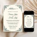 Search for flourish wedding invitations Ornate