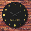 Search for mustard yellow clocks Simple