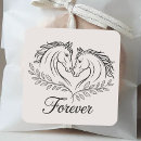 Search for equestrian wedding stickers Horse