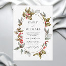 Search for unique christmas wedding invitations Classic