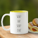 Search for funny holiday drinkware Secret santa