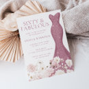 Search for sixty and fabulous invitations Dress