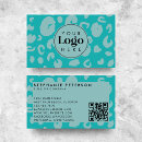 Search for leopard print business cards Hair stylist photographer consultant