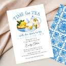 Search for tea time baby shower invitations Teapot