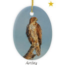 Search for red tail hawk christmas tree decorations Bird