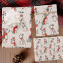 Search for dog christmas wrapping paper Cute