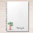 Search for palm tree notebooks Watercolor