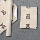 Search for bear wrapping paper Beige