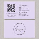 Search for lilacs business cards For her