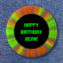 Search for yellow neon badges Fluorescent