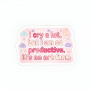 Search for productive stickers For her