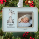 Search for giraffes christmas tree decorations Baby boy
