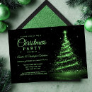 Search for lighted tree invitations Green