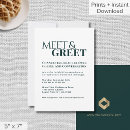 Search for meet and greet invitations Networking