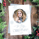 Search for frosty christmas cards Typography