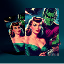 Search for science postcards Sci fi