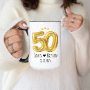 Search for 50th anniversary mugs Modern