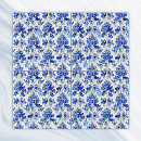 Search for repeating pattern tiles Blue and white