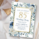 Search for surprise 85th birthday invitations Elegant