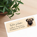 Search for pugs return address labels Pet