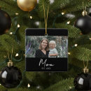 Search for mommy christmas tree decorations Black white