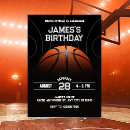 Search for basketballs invitations Black