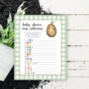 Search for baby shower games Watercolor