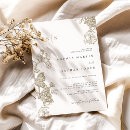 Search for elegant lace wedding invitations Floral