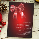 Search for bow christmas invitations Elegant