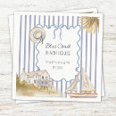 Search for navy blue and white stripes napkins Summer