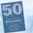 Search for happy 50th invitations Typography