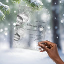Search for silver christmas invitations Winter