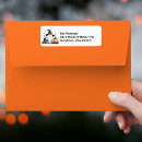 Search for happy cat return address labels Watercolor