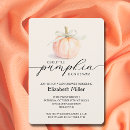 Search for little pumpkin baby shower invitations Autumn fall