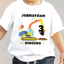 Search for excavator kids tshirts Digger