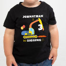 Search for construction birthday tshirts Digger