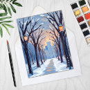Search for snowfall cards Winter