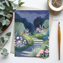 Search for path postcards Watercolor