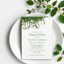 Search for nature rehearsal dinner invitations Foliage