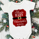Search for santa claus baby bodysuits Winter