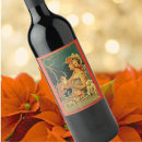 Search for art nouveau wine labels Woman