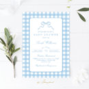 Search for plaid baby boy shower invitations Mother to be