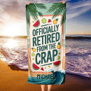 Search for retired beach towels Humour