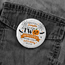 Search for halloween pumpkin badges Orange