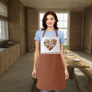 Search for heart shaped aprons Cute