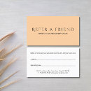 Search for cleaning referral cards Makeup artist
