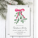 Search for ribbon christmas invitations Watercolor